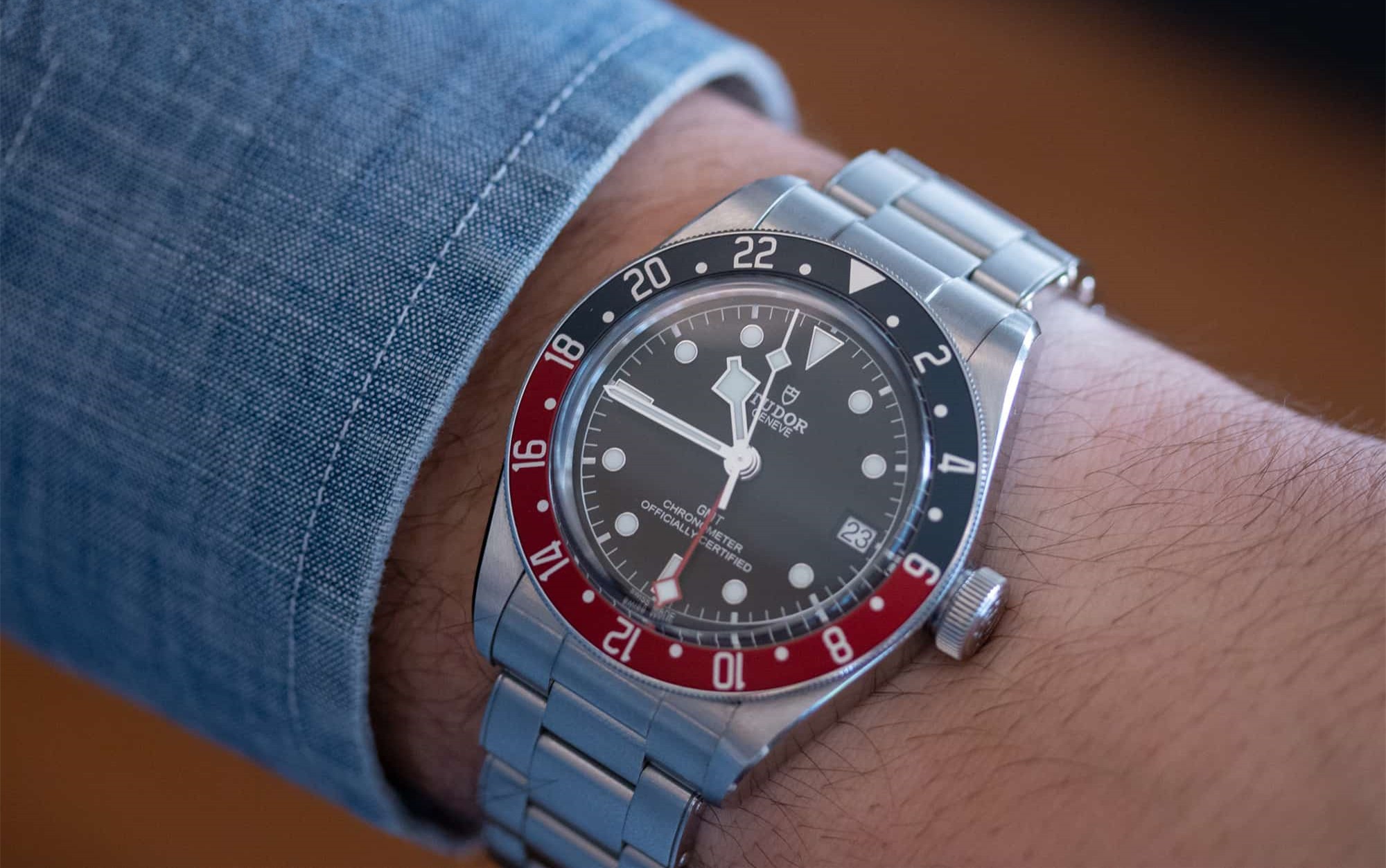 This Tudor has been favored by many watch lovers by its brilliant design and low price.